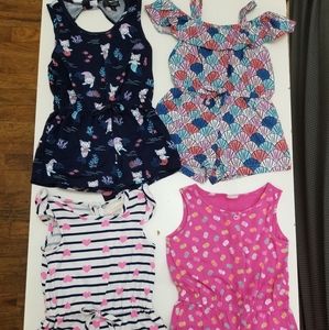 BUNDLE 4 BABY GIRL ROMPER
